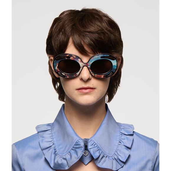 NEW Vivienne Westwood Sunday Sunglasses Rococo Art Oval Frames Designer Luxe main image 11